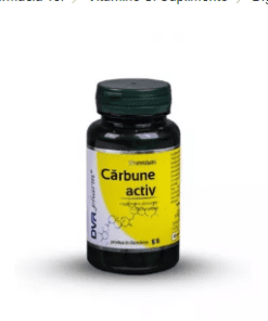Carbune activ, 60 capsule, Dvr Pharm