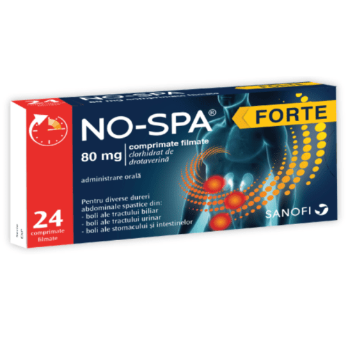 No Spa Forte UK 80mg 24 capsule