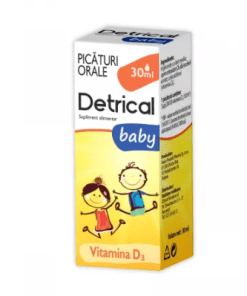 Detrical baby picaturi orale, 30 ml, Zdrovit