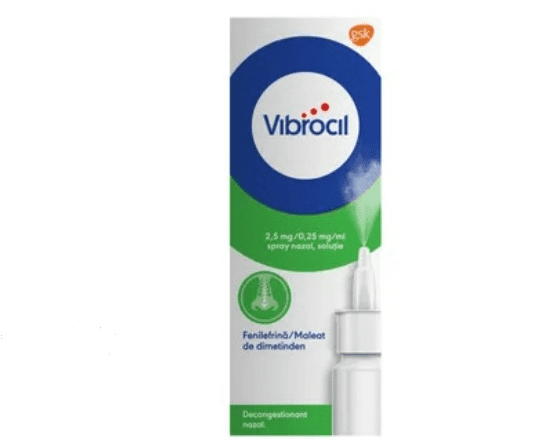 Vibrocil spray nazal solutie, 15 ml, Gsk 3 Vibrocil spray nazal solutie, 15 ml, Gsk