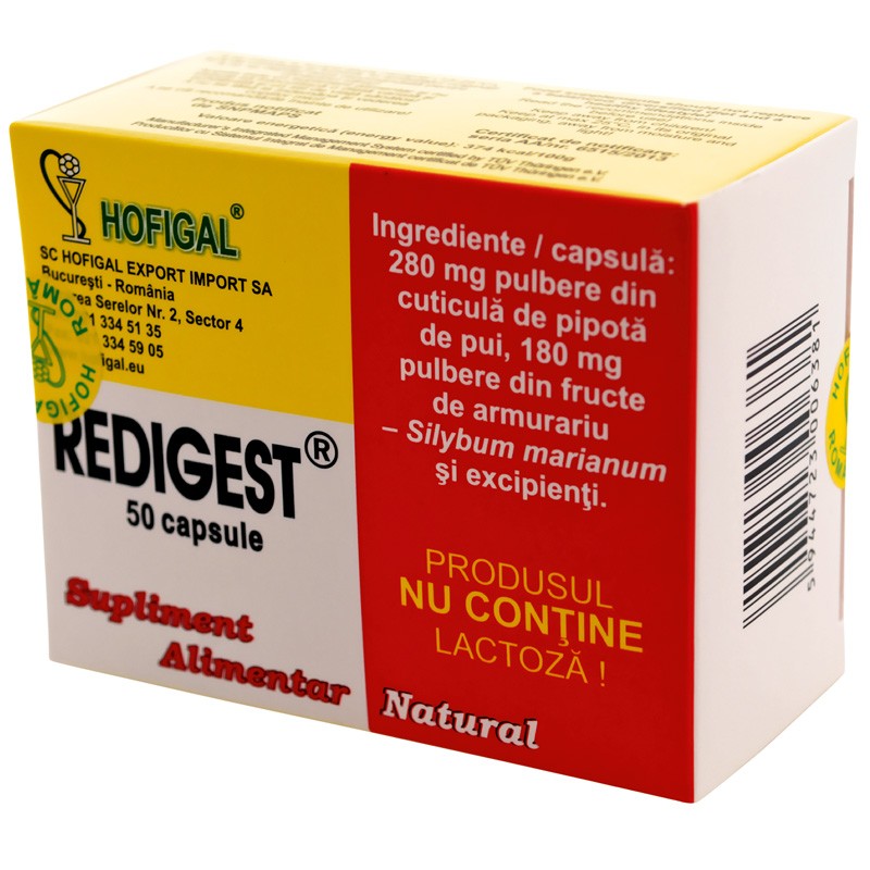 Complex Detoxifiant Natural Hofigal, 40 comprimate - firmebune.ro