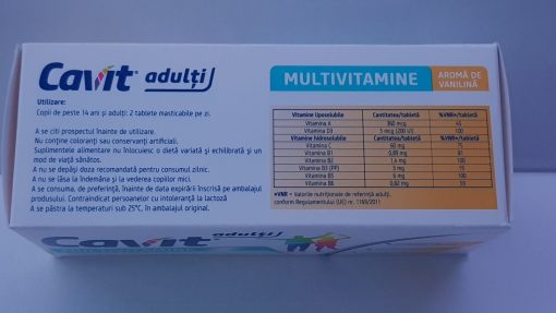 Biofarm Cavit Adulti UK Multivitamine 20 Tablete 1