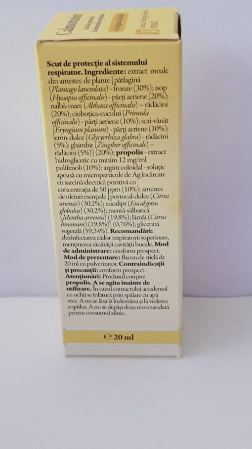 Calmotusin Spray UK 20ml cu Ag Coloidal 1