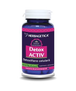 Herbagetica Detox Activ UK 60 capsule 1