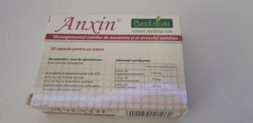 Plantextrakt Anxin UK 20 capsule 1