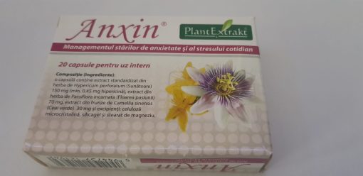 Plantextrakt Anxin UK 20 capsule 2