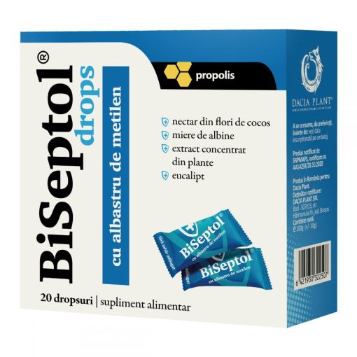 biseptol drops 20 buc dacia plant uk