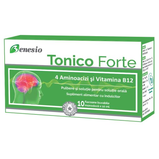 Benesio Tonico Forte UK 10 ml - 10 flacoane