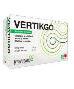 Vertikgo, 30 compr, Nyrvusano Pharmaceuticals UK