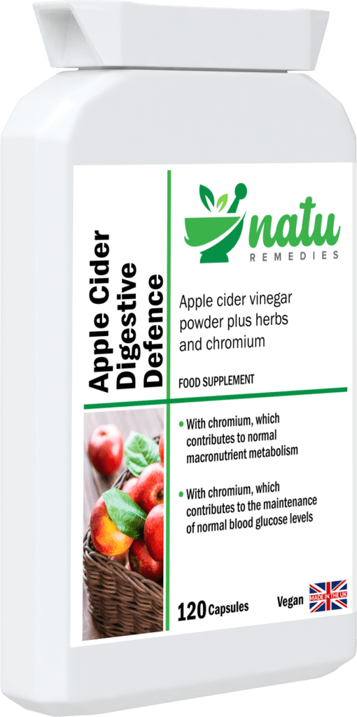 Apple Cider Digestive Defence 120 caps chromium