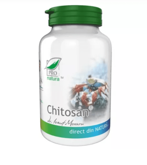 Chitosan, 60 comprimate, Pro Natura UK