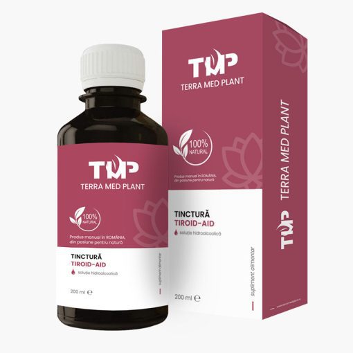 Tinctura-Tiroid-Aid-200-ml-Terra-Med-Plant Naturemedies UK