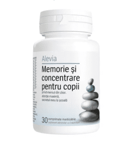 Alevia Memorie si Concentrare pentru copii 30 comprimate UK