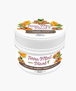 Crema tip balsam cu NUC, GALBENELE, TURMERIC si vitamina A, E 50 ml