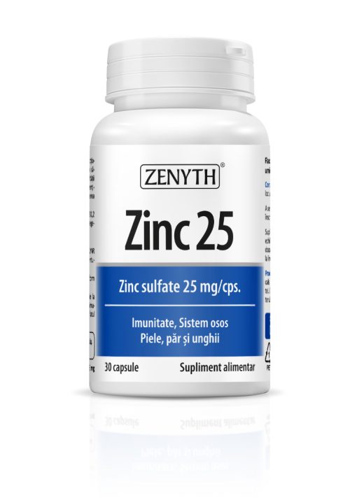 Zinc 25, 60 capsule, Zenyth UK
