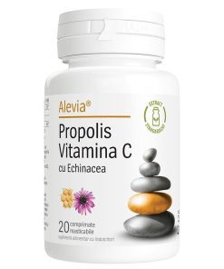 propolis-vitamina-c-cu-echinacea-20-comprimate-Naturemedies UK