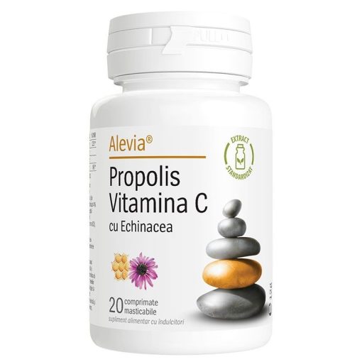propolis-vitamina-c-cu-echinacea-20-comprimate-Naturemedies UK