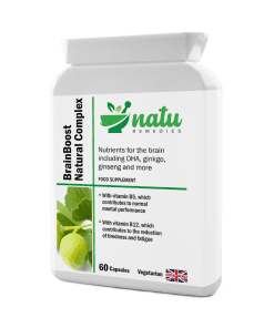 Brain-Boost-Natural-Complex-60-capsules-Naturemedies-UK