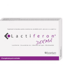 Lactiferon Derma, 30 comprimate, Solartium UK