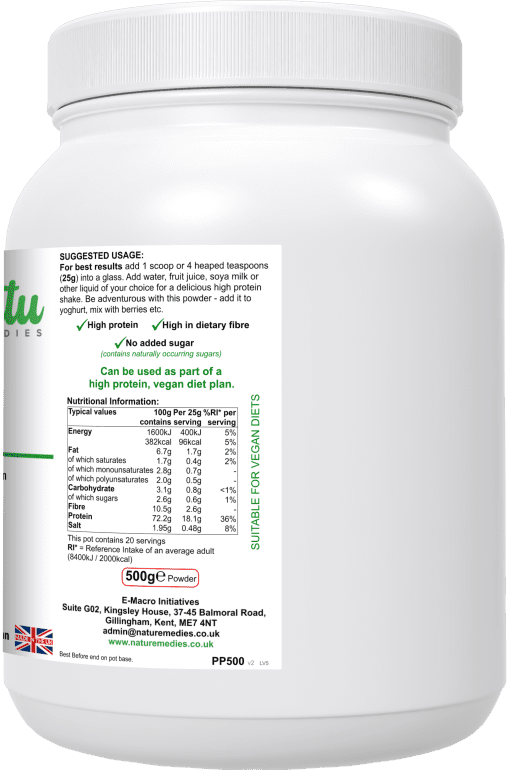 Pea-Protein-Powder-Boost-500g-Naturalremedies-UK