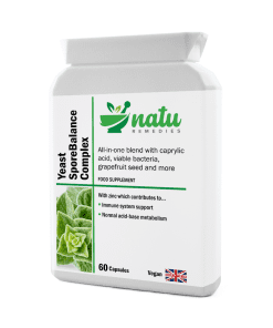 Yeast-Spore-Balance-Complex-60-capsules-Naturemedies-UK