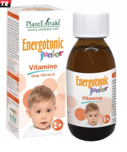 Sirop Energotonic Vitamine, 125 ml, Plant Extrakt 1+ ani