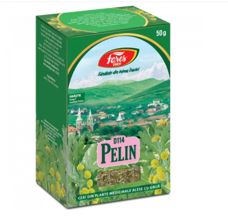 Ceai de Pelin, 50g, Fares UK
