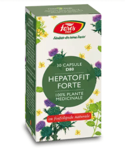 Fares Hepatofit Forte Cu fosfolipide Naturale D80 30 capsule