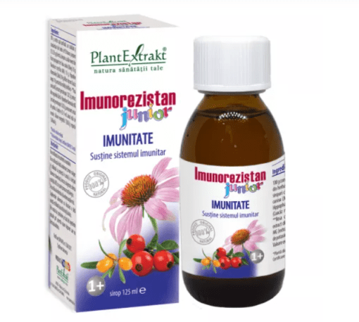 Imunorezistan Junior Imunitate, 125 ml, Plant Extrakt UK