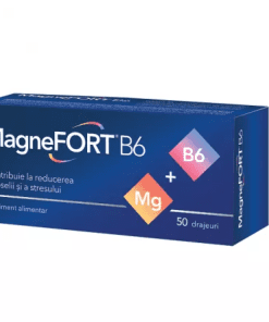Magnefort B6, 50 drajeuri, Biofarm