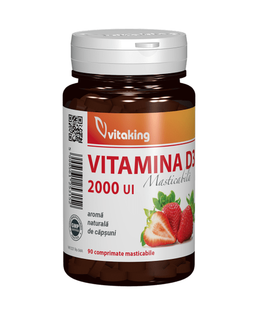 Vitamina D3-2000UI masticabila