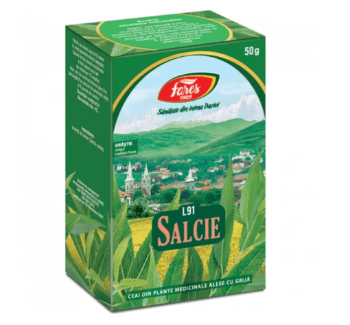 Ceai Salcie scoarta, L91, 50 g, Fares