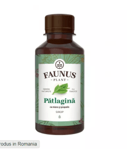 Sirop Patlagina cu miere si Propolis UK, 200 ml, Faunus Plant