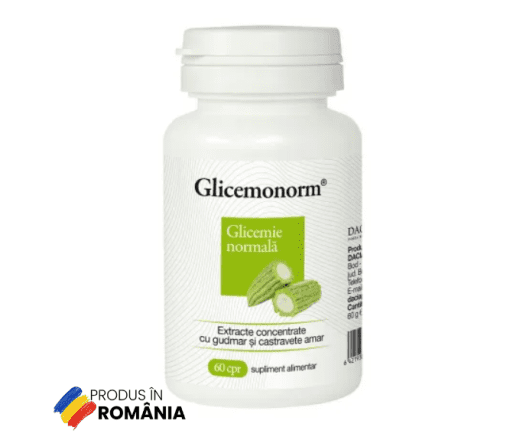 Glicemonorm Dacia Plant, 60 comprimate