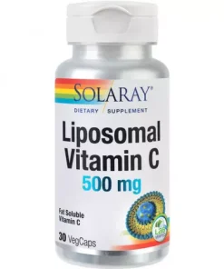 Liposomal Vitamin C 500 mg, Solaray, 30 tablets, Secom