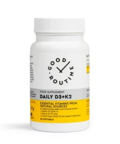 Daily D3 + K2, 30 capsule moi, Good Routine
