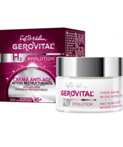 Crema anti-age intens restructuranta 45+ H3 Evolution, 50 ml, Gerovital
