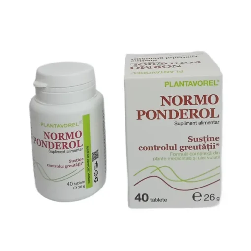 Normoponderol V, 40 tablete, Plantavorel