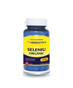Seleniu Organic, 60 capsule, Herbagetica
