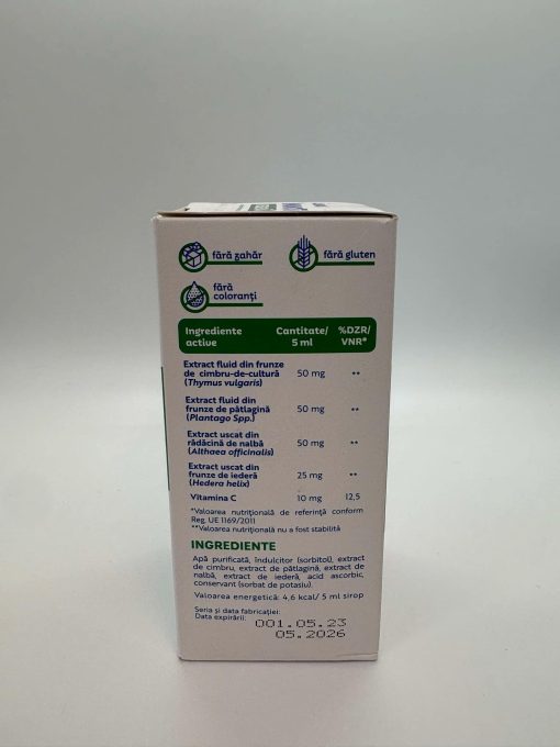 Sirop Alinan Imunotus Iedera, 150 ml, Fiterman Pharma content