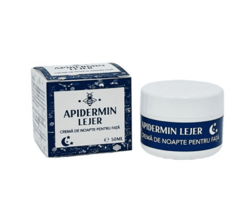 Crema regeneranta de noapte Apidermin Lejer, 50 ml, Complex Apicol