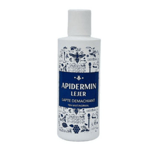 Lapte demachiant lejer Apidermin Lejer, 200 ml, Complex Apicol