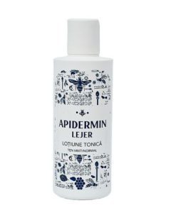 Loțiune tonica hidratanta Apidermin Lejer, 200 ml, Complex Apicol