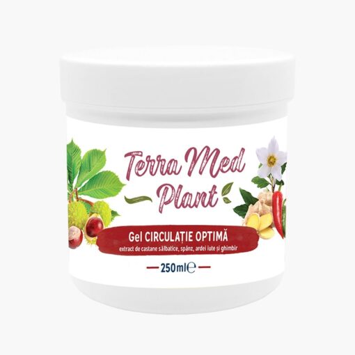 Gel CIRCULATIE OPTIMA 250 ml, Terra Med Plant