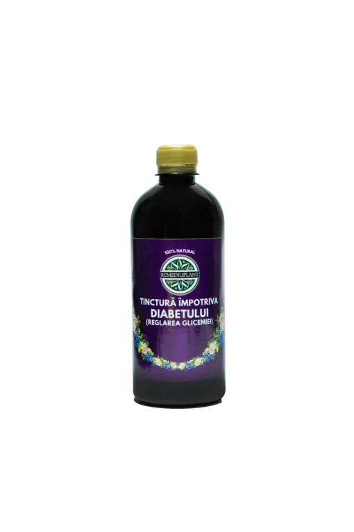 Tinctura Impotriva Diabetului 500 ml, Remediu Plant