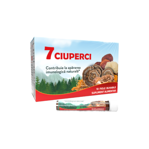 7 Ciuperci 10 Fiole Buvabile, Justin Phrma