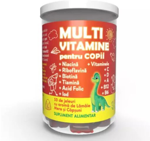Multivitamine pentru Copii 50 Jeleuri, Justin Phrma