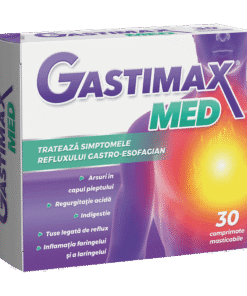 Gastimax Med, 30 comprimate masticabile, Fiterman