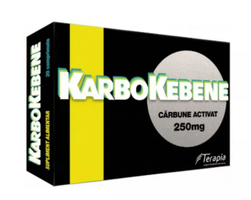 KarboKebene 250 mg, 20 capsule, Terapia