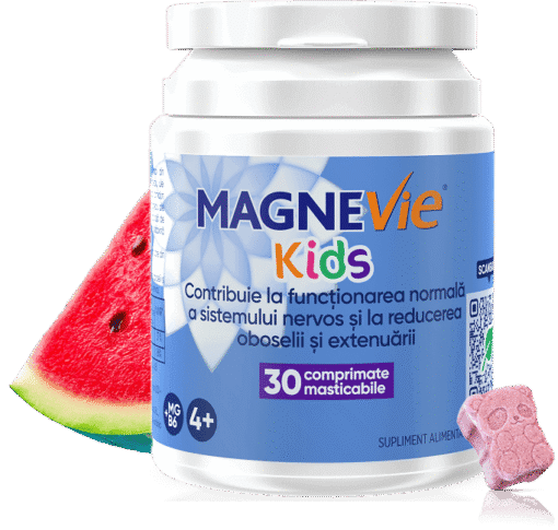 MagneVie Kids, 30 comprimate masticabile, Sanofi